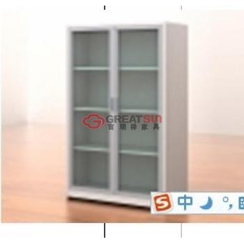 易风全铝框玻璃掩门柜