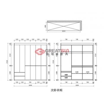 次卧衣柜