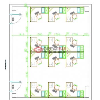 6032屏风工作位