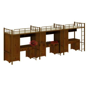 三联体公寓床