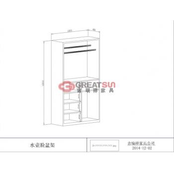 水盆暖壶柜