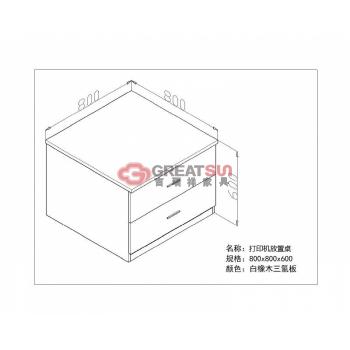 打印机放置桌