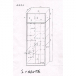 两门病房柜