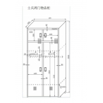 双门物品柜B
