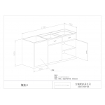 口腔科矮柜1-1