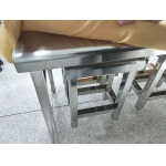 不锈钢餐桌