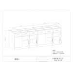 矮柜（CT室)