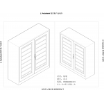 玻璃门文件柜2